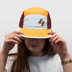 Casquette 5 panel DBDB Orange/Bordeaux