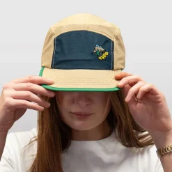 Casquette 5 panel DBDB Vert/Bleu