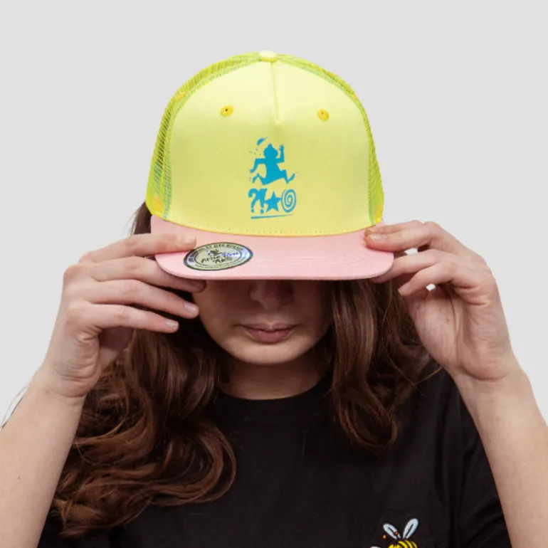 Casquette Trucker DBDB Jaune