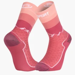 Chaussettes DOUBLE GR HAUTE Rose