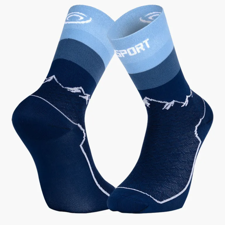 Chaussettes DOUBLE GR HAUTE Bleu
