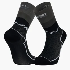 Chaussettes DOUBLE GR HAUTE Noir
