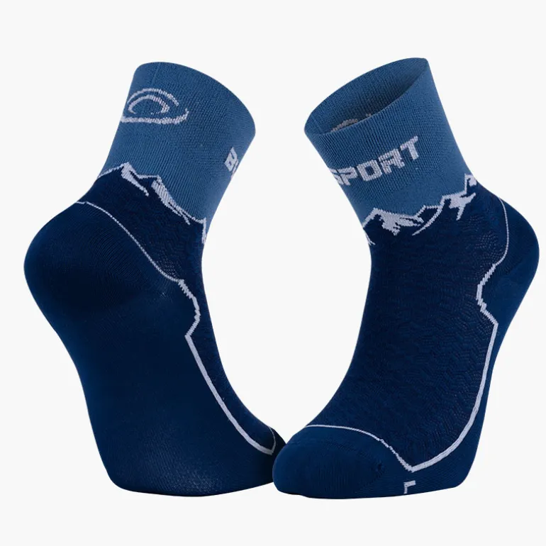 Chaussettes DOUBLE GR MID Bleu