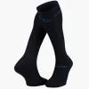 Chaussettes Light Run compression Noir/gris