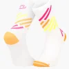Chaussettes LIGHT RUN "MIAMI" Orange/Jaune