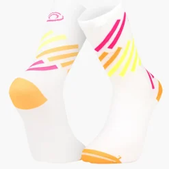 Chaussettes LIGHT RUN "MIAMI" Orange/Jaune