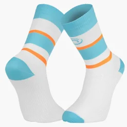 Chaussettes LIGHT RUN "IBIZA" Turquoise/Orange