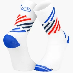 Chaussettes LIGHT RUN "MIAMI" Bleu/Rouge