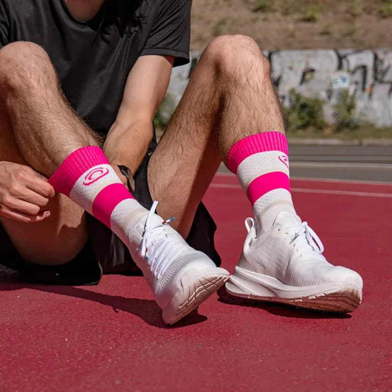 Chaussettes LIGHT RUN "IBIZA" Rose/Beige