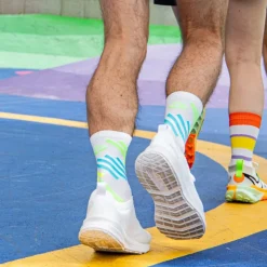 Chaussettes LIGHT RUN "MIAMI" Jaune/Vert