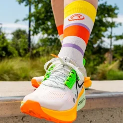 Chaussettes LIGHT RUN "IBIZA" Retro Orange