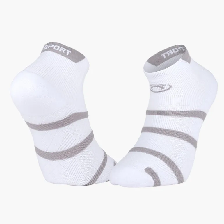 Chaussettes Padel courte Blanc/Gris
