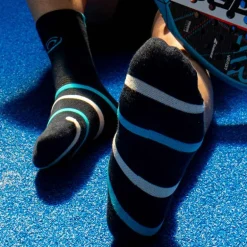 Chaussettes Padel haute Bleu marine