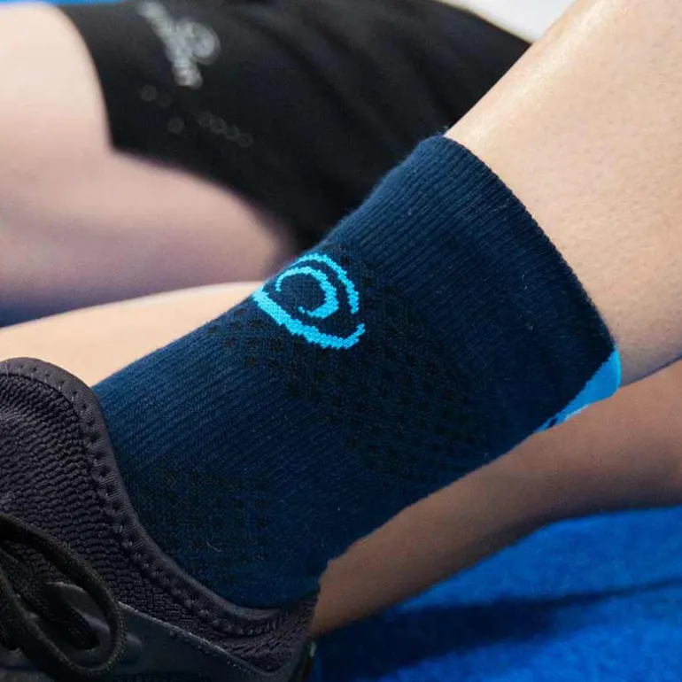 Chaussettes Padel haute Bleu marine