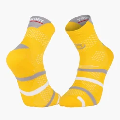 Chaussettes Padel haute Jaune/Gris