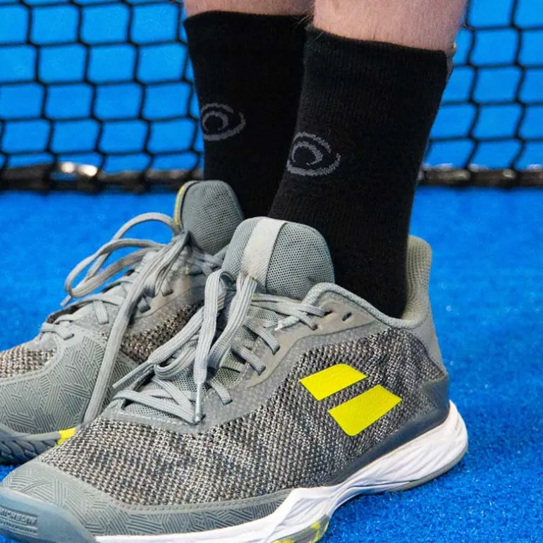 Chaussettes Padel haute Noir/Gris