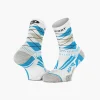 Chaussettes RSX EVO "Burlington" blanc/bleu - Collector Edition