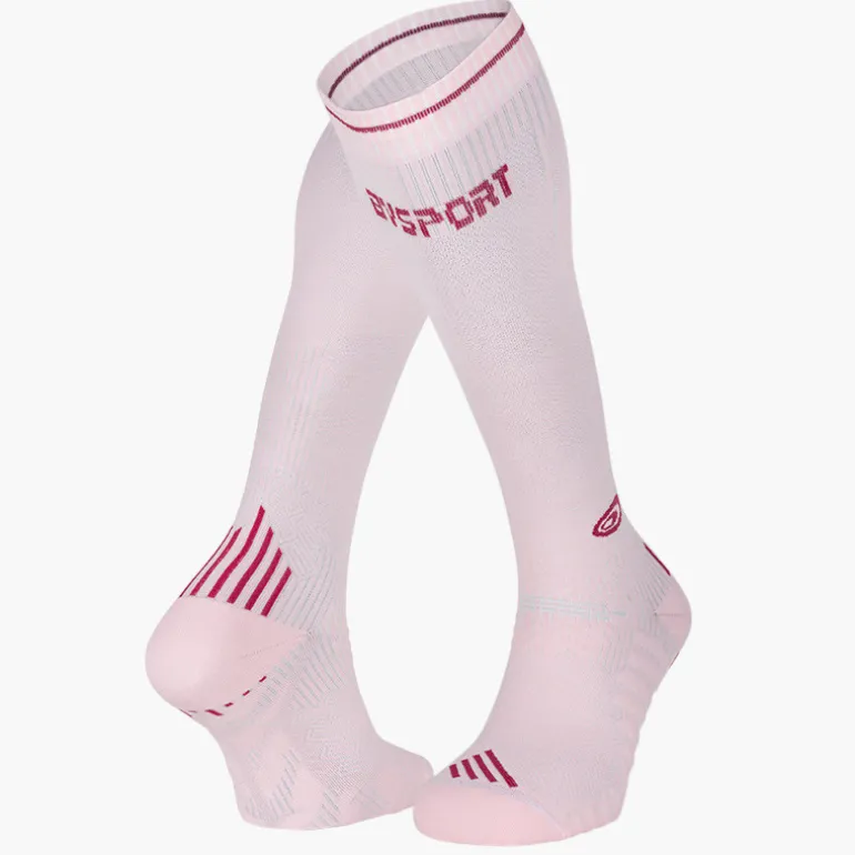 Chaussettes Run compression rose/fushia