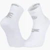 Chaussettes RUN MARATHON Mid Blanc/Gris