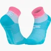 Chaussettes RUN MARATHON Low Turquoise/Rose