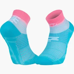 Chaussettes RUN MARATHON Low Turquoise/Rose