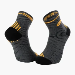 Chaussettes RUN MARATHON gris-orange