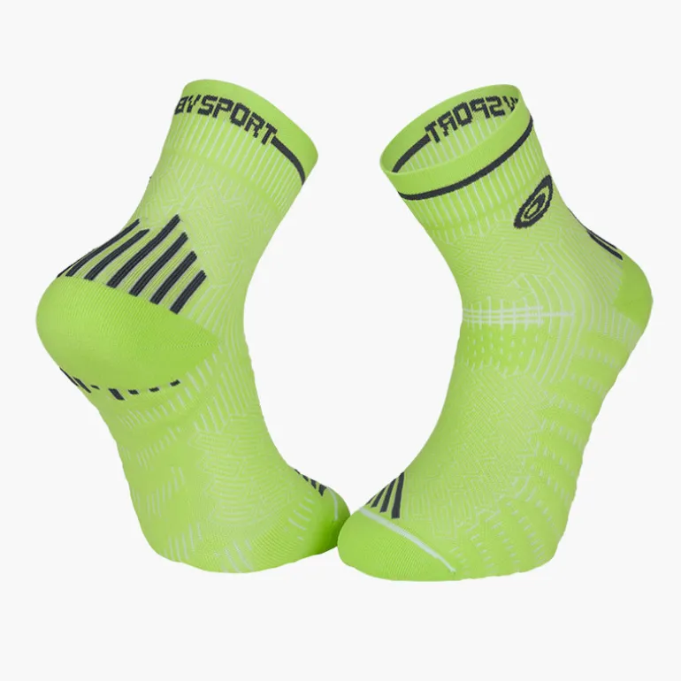 Chaussettes RUN MARATHON vert-gris