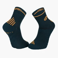 Chaussettes RUN MARATHON vert-orange