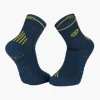Chaussettes RUN MARATHON bleu-jaune