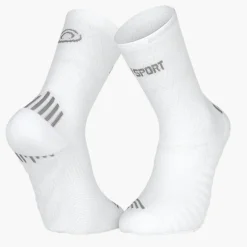Chaussettes RUN MARATHON + Blanc/Gris