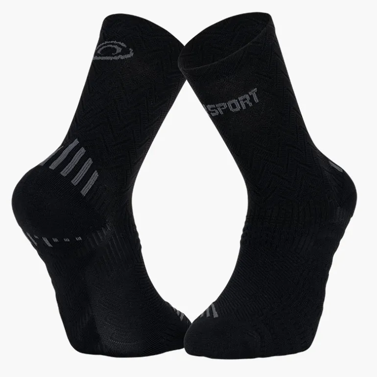 Chaussettes RUN MARATHON + Noir/Gris