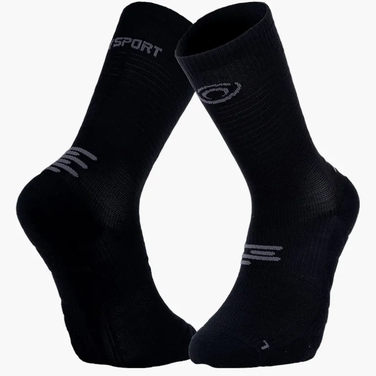 Chaussettes RUN MARATHON High Noir/Gris