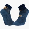 Chaussettes RUN MARATHON Low Bleu marine