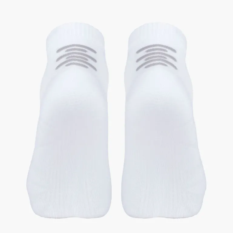 Chaussettes RUN MARATHON Low Blanc/Gris