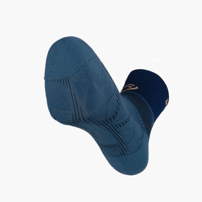 Chaussettes RUN MARATHON Mid Bleu marine