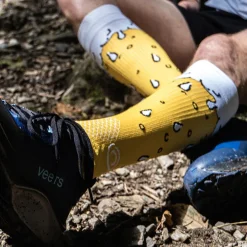Chaussettes Trail compression "Bière"