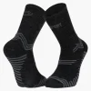 Chaussettes TRAIL ULTRA + "MERINOS" Anthracite