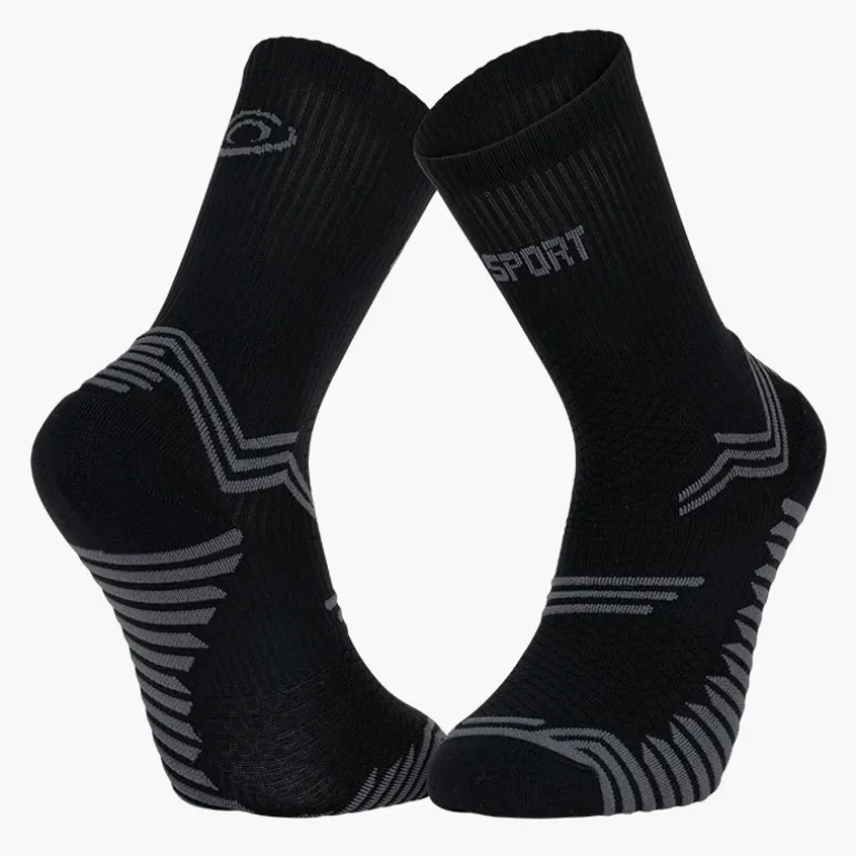Chaussettes TRAIL ULTRA + Noir/Gris