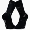 Chaussettes TRAIL ULTRA HIGH Noir/Gris