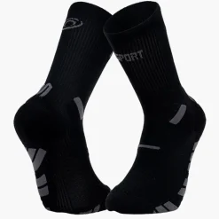 Chaussettes TRAIL ULTRA HIGH Noir/Gris