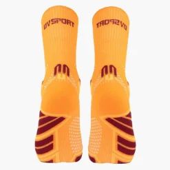 Chaussettes TRAIL ULTRA HIGH Orange/Bordeaux