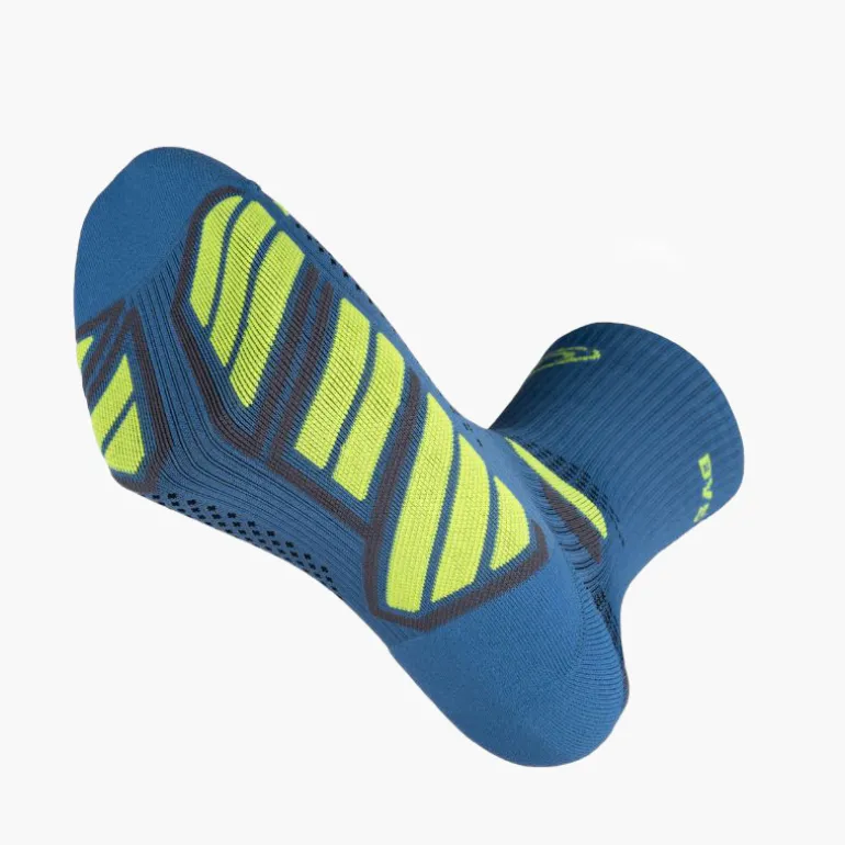 Chaussettes TRAIL ULTRA HIGH Bleu/Jaune