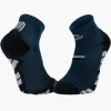 Chaussettes TRAIL ULTRA LOW Bleu/Gris