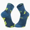 Chaussettes TRAIL ULTRA MID Bleu/Jaune