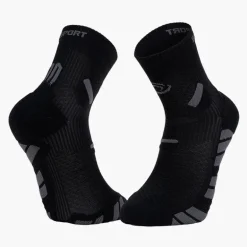 Chaussettes TRAIL ULTRA MID Noir/Gris