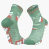 Chaussettes TRAIL ULTRA MID Vert/Blanc