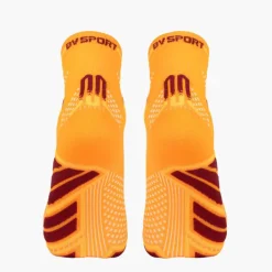 Chaussettes TRAIL ULTRA MID Orange/Bordeaux