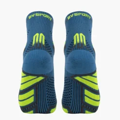 Chaussettes TRAIL ULTRA MID Bleu/Jaune