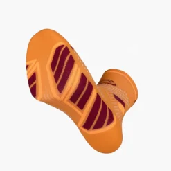 Chaussettes TRAIL ULTRA MID Orange/Bordeaux