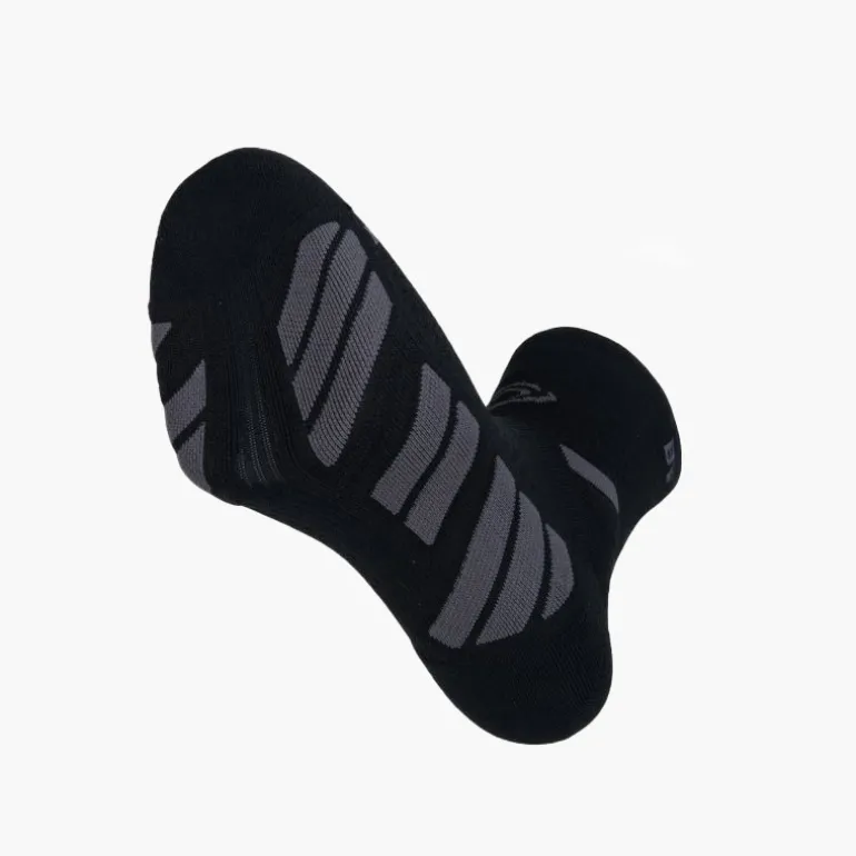 Chaussettes TRAIL ULTRA MID Noir/Gris